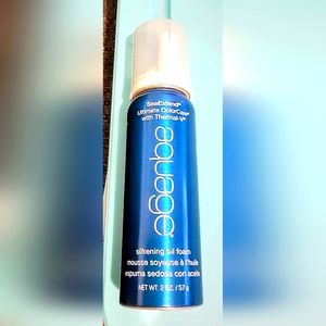 Aquage SeaExtend Ultimate Color Care Silkening Oil Foam Mousse W/ Thermal-V 2 oz